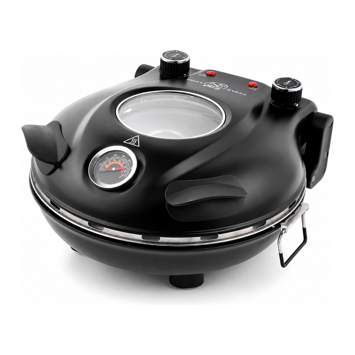 FornoVivo elektrische pizza-oven zwart